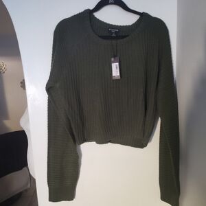 Olive Green Women's Sweater